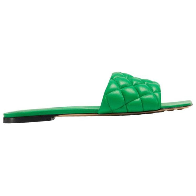 Сандалии Bottega Veneta Padded Slides Green - изображение 2