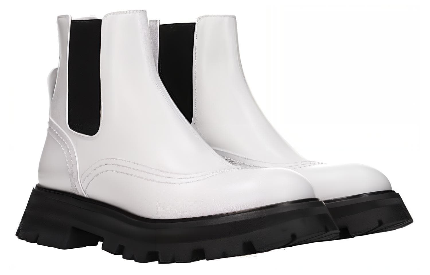 Ботинки Alexander McQueen Boots White - изображение 2