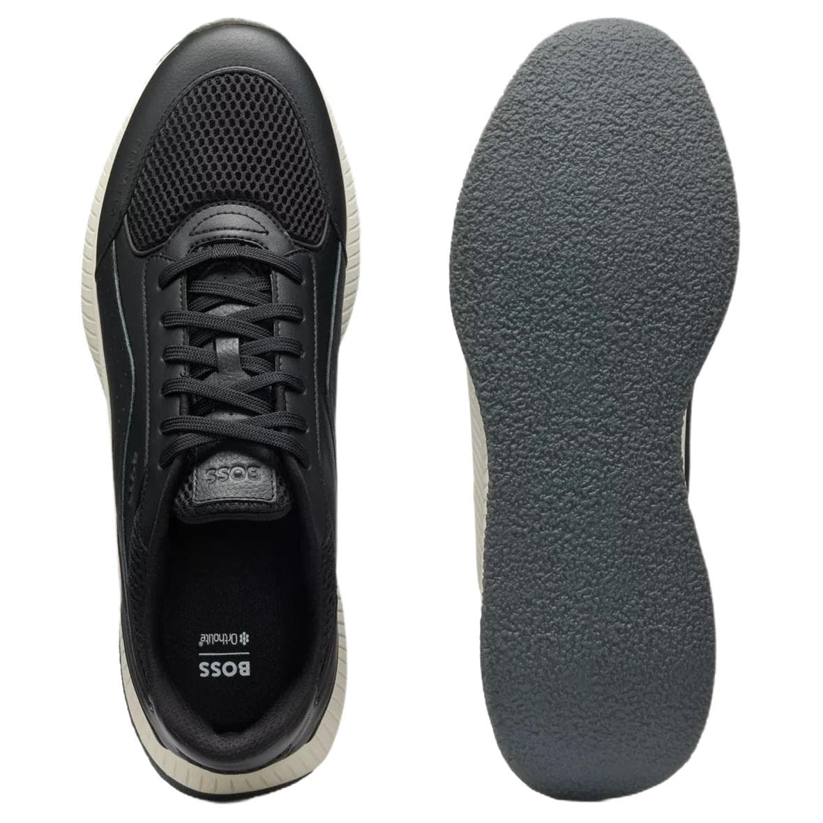 Кроссовки Hugo Boss Ttnm EVO Low Топ Повседневная обувь Мужская Черная - изображение 5