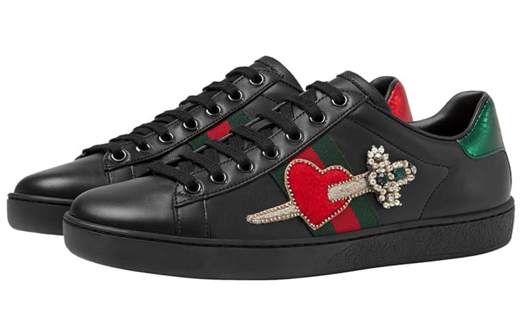 Кроссовки Gucci Ace Black - изображение 3