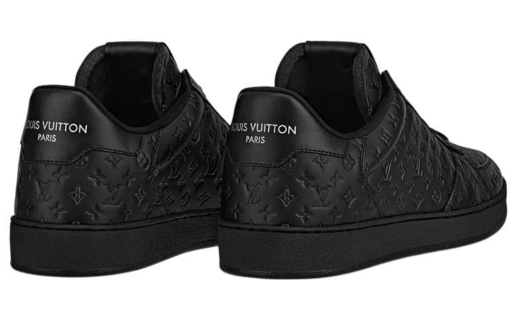 Кроссовки LOUIS VUITTON Rivoli Mini Monogram Black - изображение 5