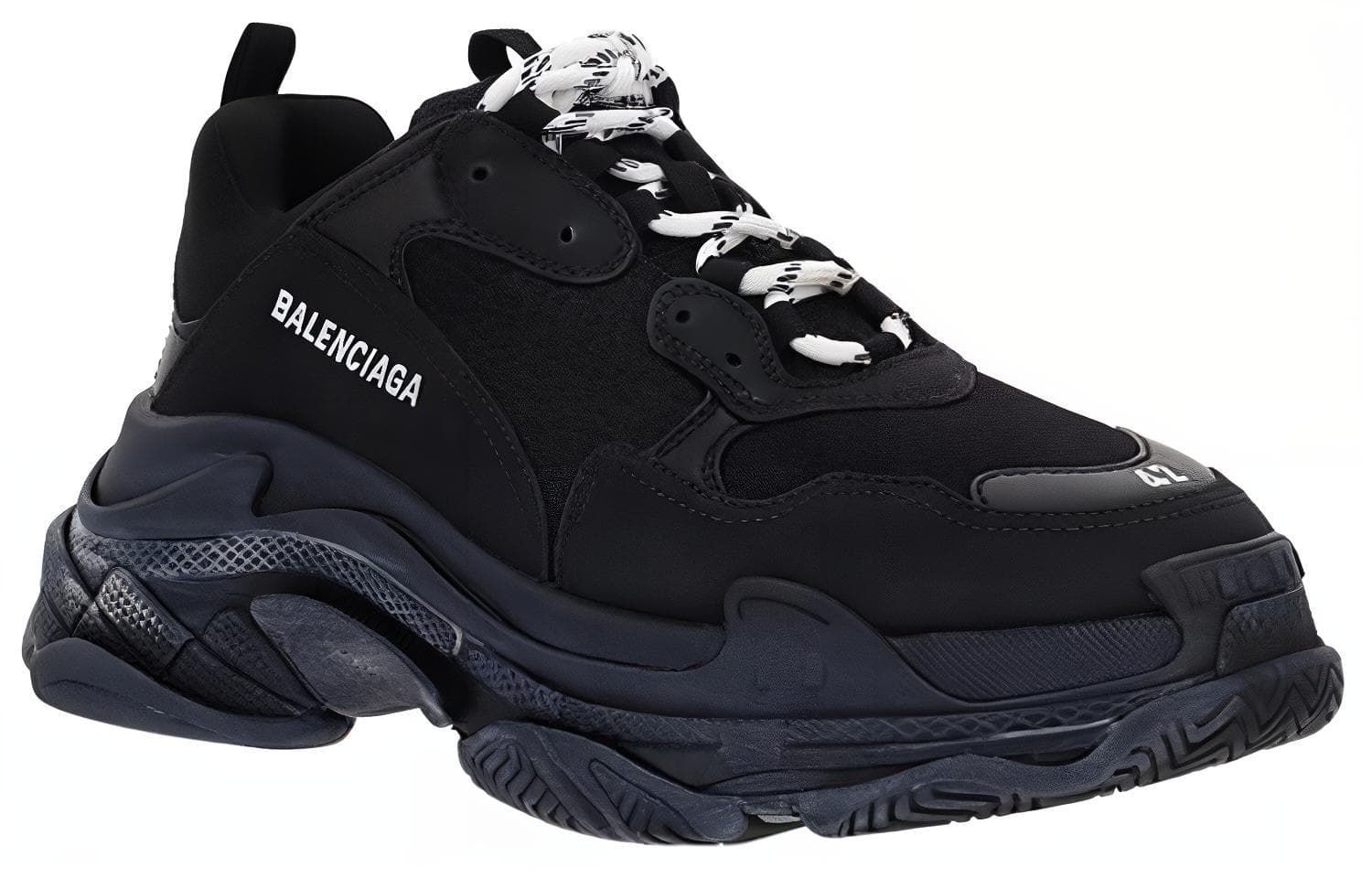 Кроссовки Balenciaga Triple S Black - изображение 2