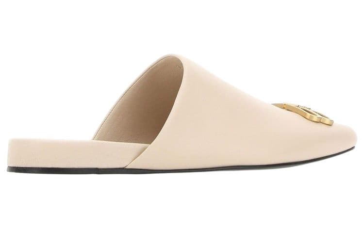 Сандалии Balenciaga Slip-On Round Toe Sandals Beige - изображение 3