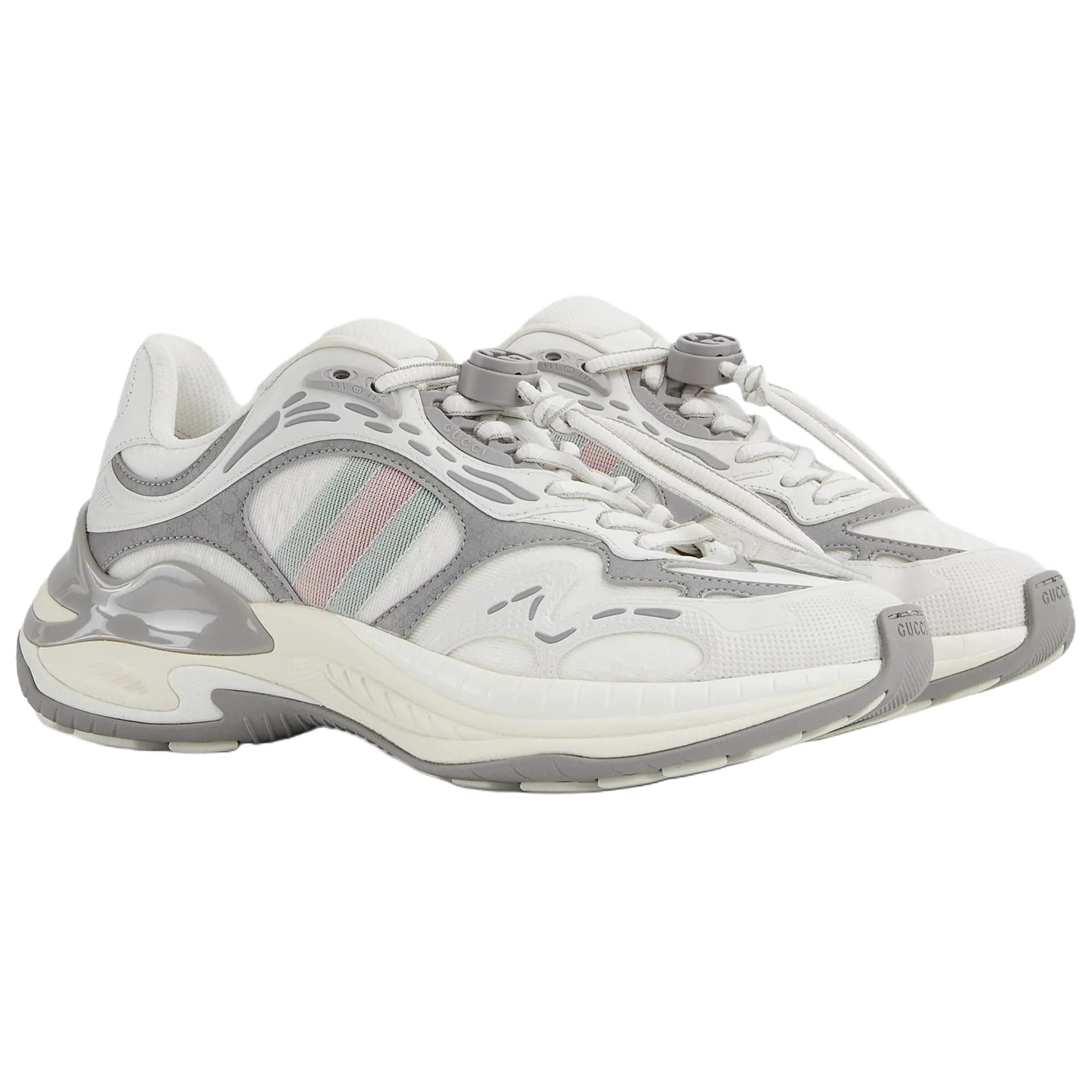 Кроссовки Gucci 2.0 White Grey - изображение 2
