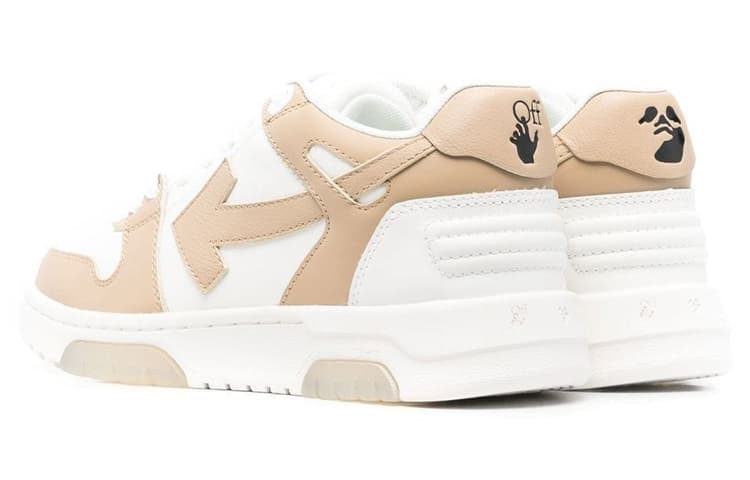 Кроссовки OFF-WHITE Out Of Office White Brown - изображение 4