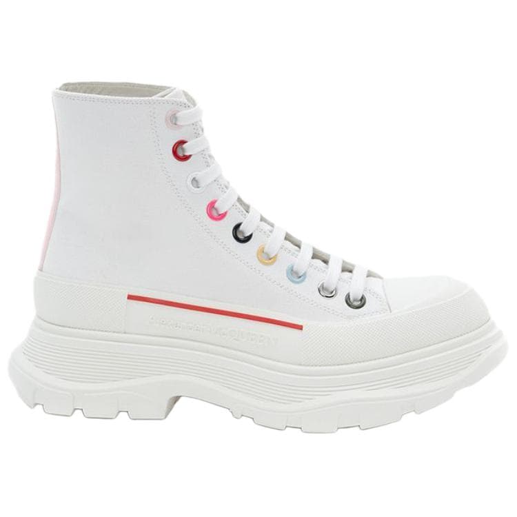 Ботинки Alexander McQueen Tread Slick White - изображение 2