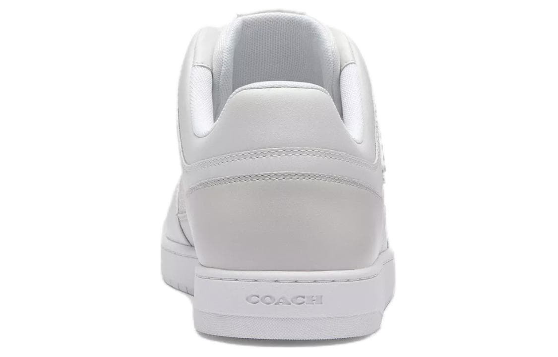 Кроссовки Coach Low Top Leather Sneakers Optical White - изображение 5