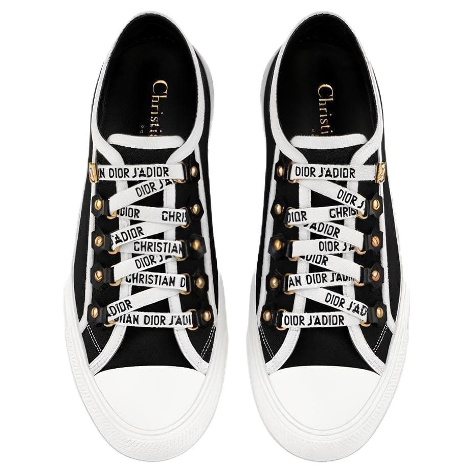 Кеды Dior Canvas Low-Top Black - изображение 5