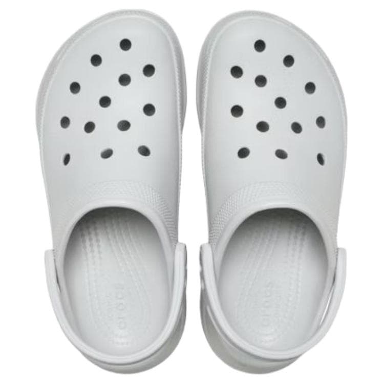 Сабо Crocs Bae Clog Сабо из резины женские серые - изображение 4