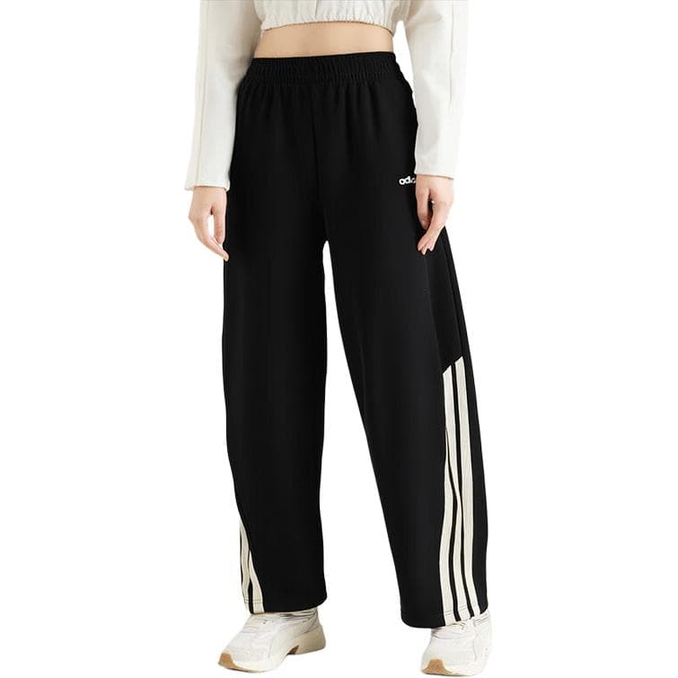 Штаны Adidas Спортивные трикотажные брюки Унисекс Черный - изображение 3