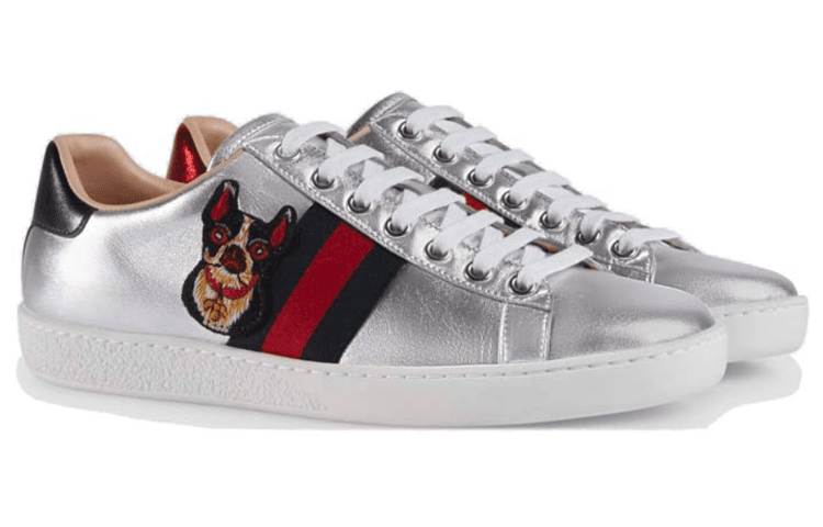 Кроссовки Gucci Ace Silver - изображение 2