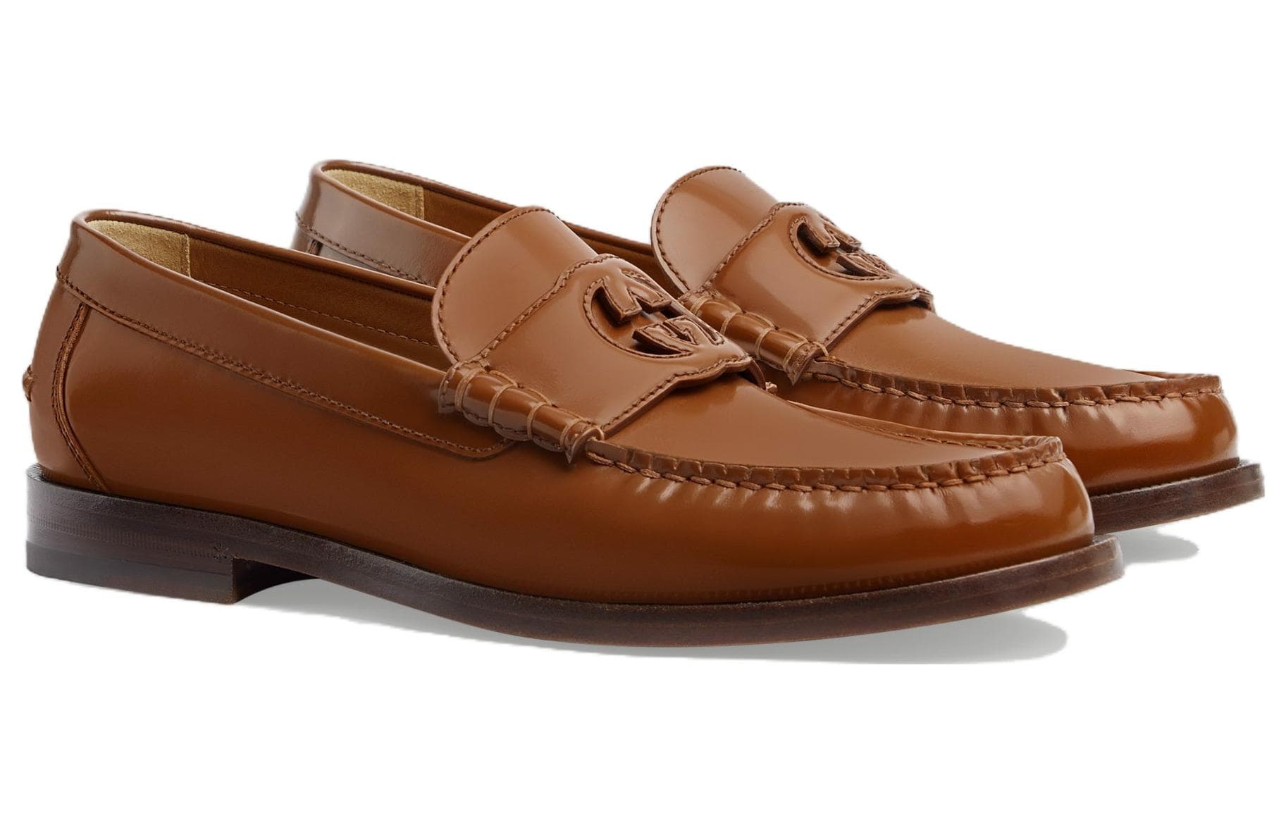 Лоферы Gucci Loafers Brown - изображение 3