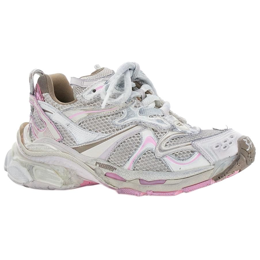 Кроссовки Balenciaga Runner 2,0 Low Топ Повседневная обувь Женская Тауповая - изображение 3