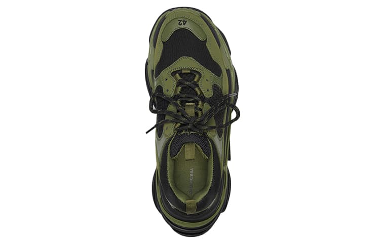 Кроссовки Balenciaga Triple S Green - изображение 5