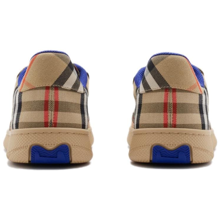 Кроссовки Burberry Round Toe Low Lace-Up Sneakers Brown - изображение 5
