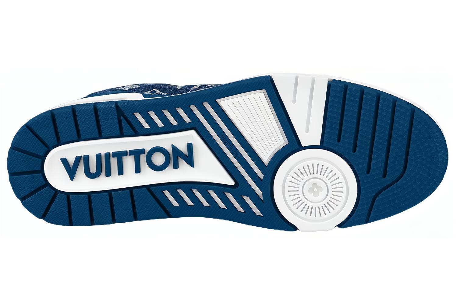 Кроссовки LOUIS VUITTON Trainer Blue White - изображение 5