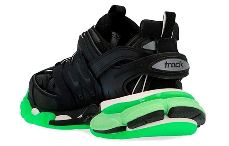 Кроссовки Balenciaga Track 1.0 Black Green - изображение 4