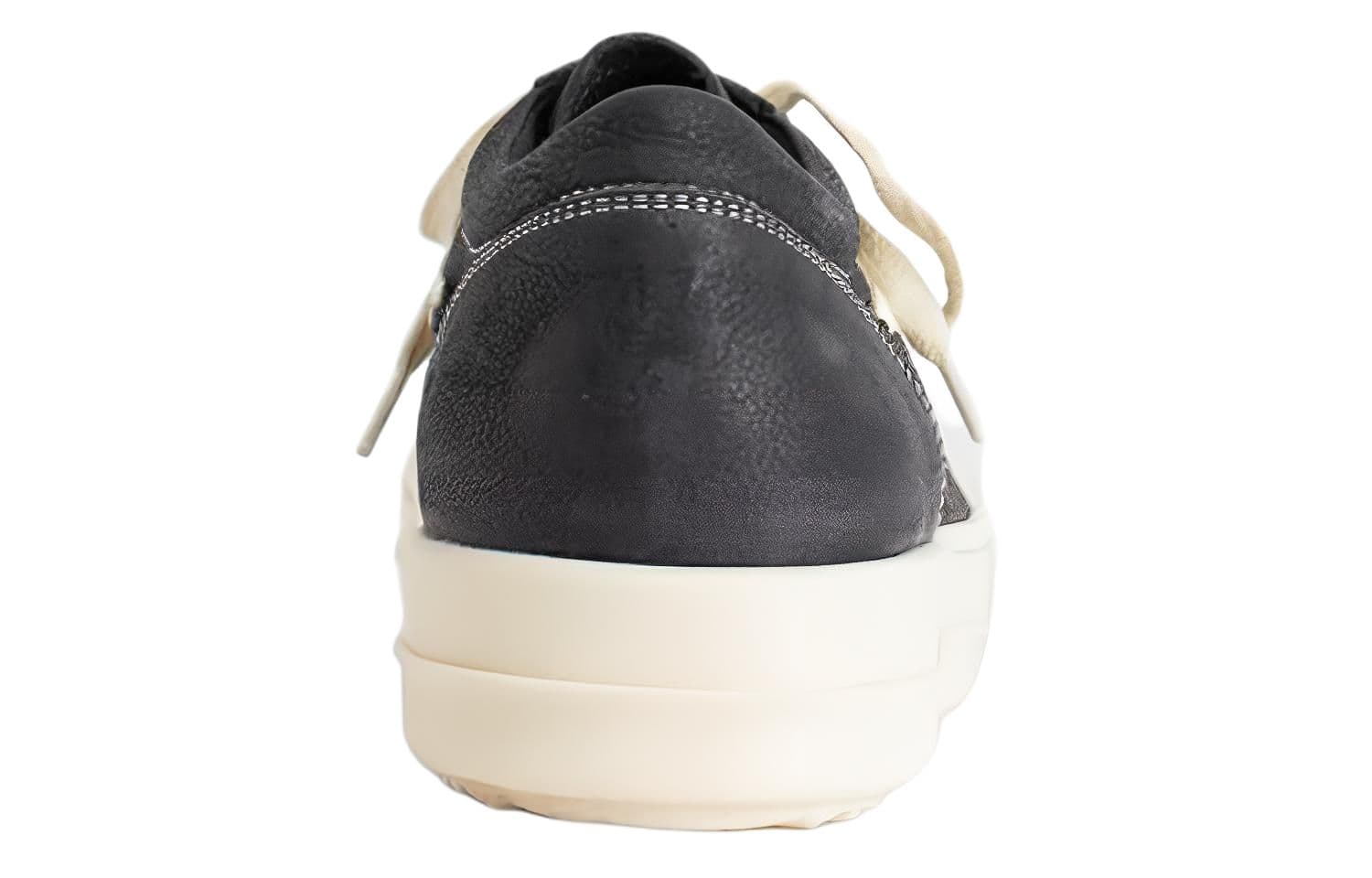 Кроссовки Rick Owens Low Top Sneakers Black - изображение 5