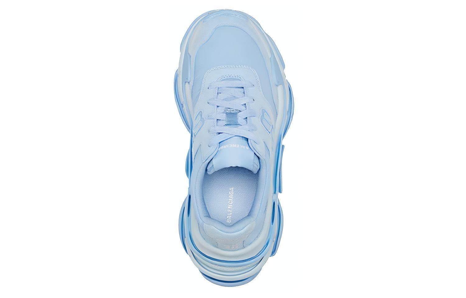 Кроссовки Balenciaga Triple S Blue - изображение 3
