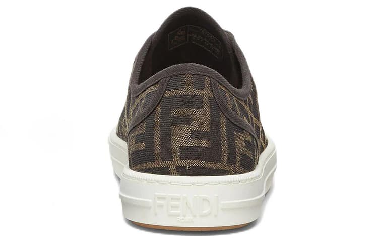 Кеды Fendi Domino Brown - изображение 5