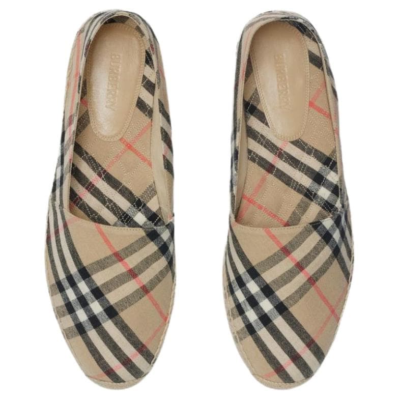 Burberry Mews Espadrilles Мужские Коричневые - изображение 4