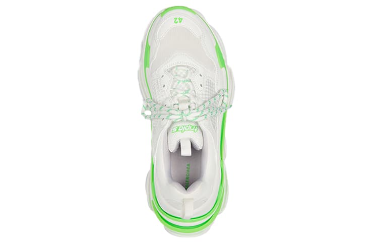 Кроссовки Balenciaga Triple S White Green - изображение 4