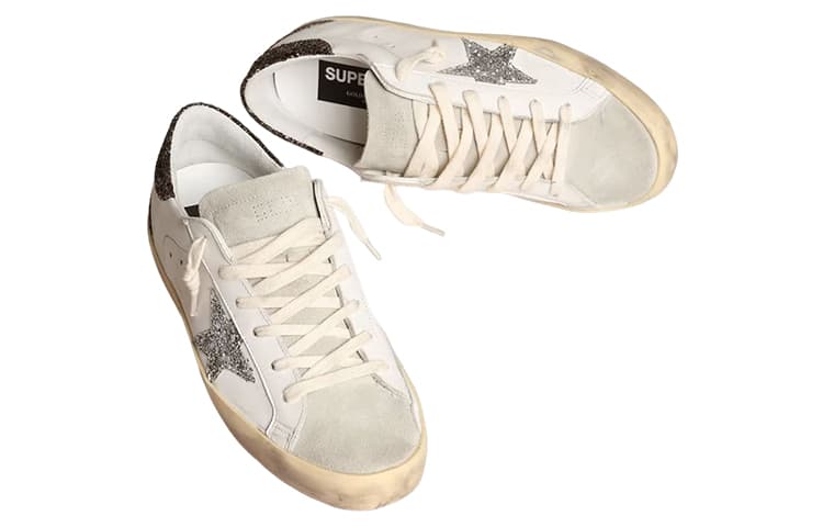 Кроссовки Golden Goose Super-Star White Distressed - изображение 3