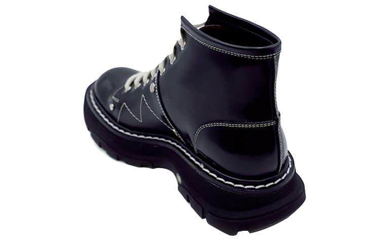 Ботинки Alexander McQueen FW21 Tread Boots Black - изображение 4