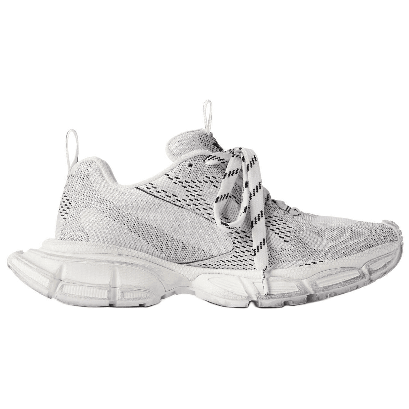 Кроссовки Balenciaga X Under Armour 3XL Низкий Топ Повседневная Обувь Мужская Белая - изображение 2