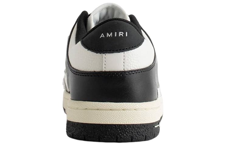 Кроссовки AMIRI Skel-Top Low Black White - изображение 5