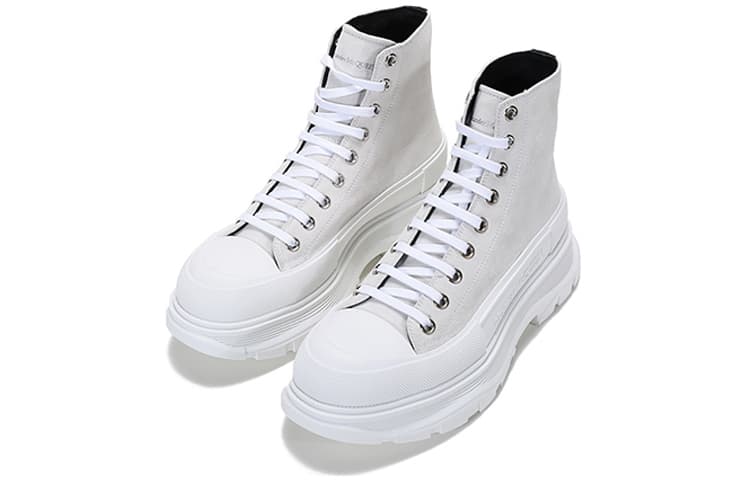 Ботинки Alexander McQueen Tread Slick White - изображение 3