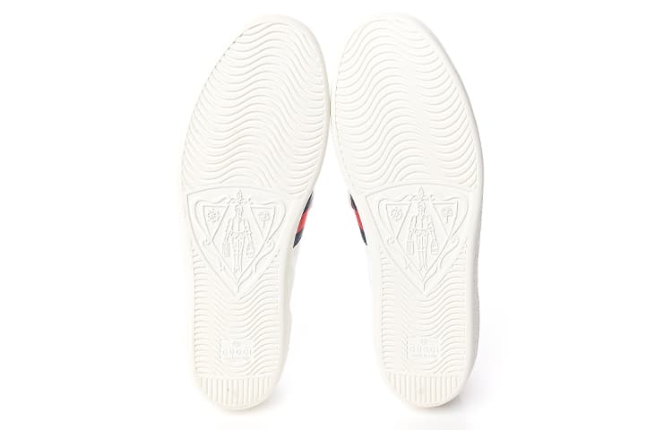 Кроссовки GUCCI Digital Logo Low Top Sneakers White - изображение 4