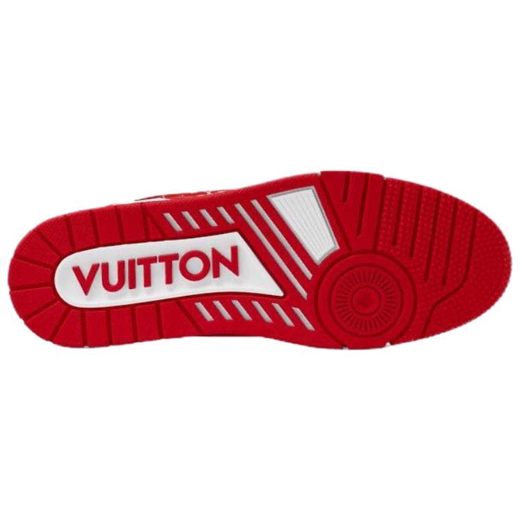 Кроссовки Louis Vuitton Trainer Red - изображение 6