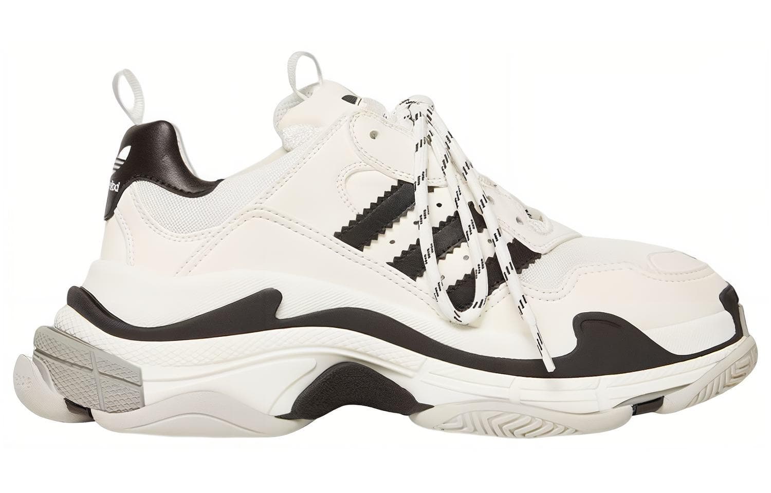 Кроссовки adidas x Balenciaga Triple S White - изображение 2