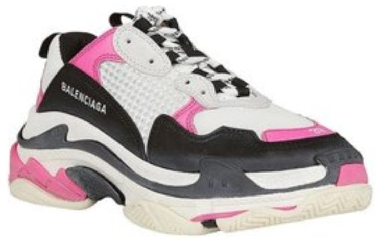 Кроссовки Balenciaga Triple S Black White Pink - изображение 3