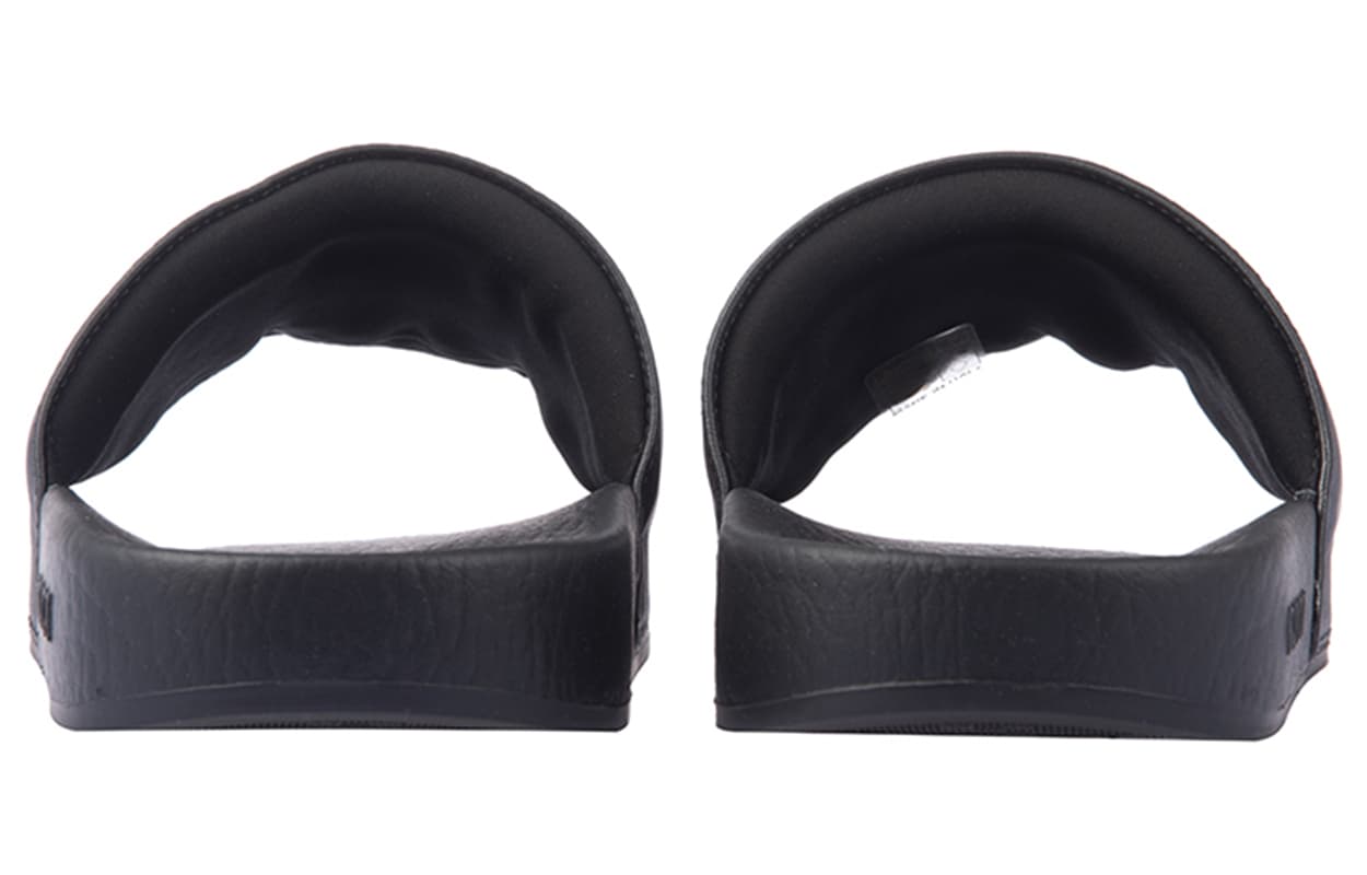 Сандалии Gucci Leather Open-Toe Slides Black - изображение 5