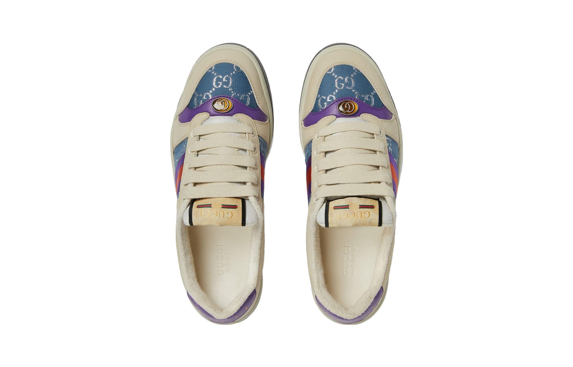 Кроссовки GUCCI Screener gg - изображение 3