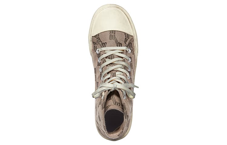 Кеды Balenciaga Paris High-Top Brown - изображение 5