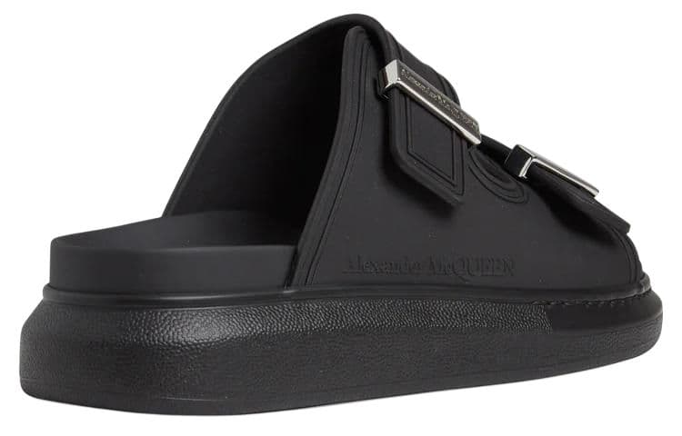 Сандалии Alexander McQueen Hybrid Slides Black - изображение 4