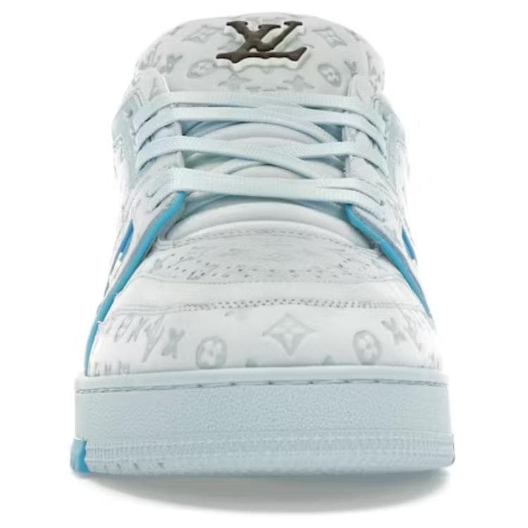 Кроссовки Tyler x Louis Vuitton Trainer Low Blue - изображение 4
