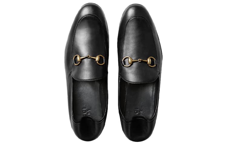 Ботинки Gucci Horsebit Loafer Black - изображение 4