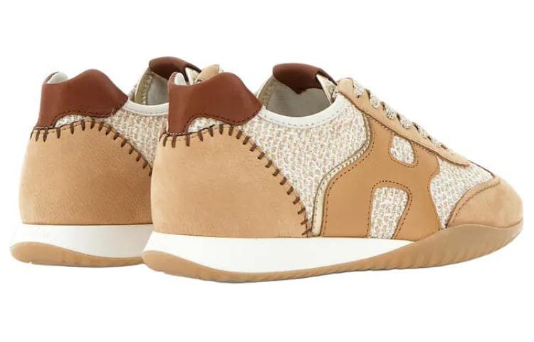 Кроссовки HOGAN Olympia Z Low Топ Повседневная обувь Женская Коричневая - изображение 5