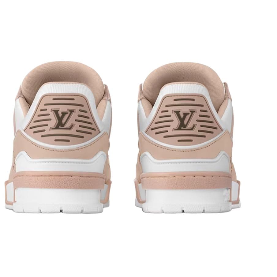 Кроссовки Louis Vuitton Trainer Low Pink White - изображение 5