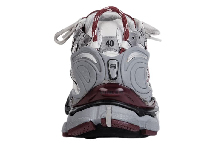 Кроссовки Balenciaga Runner White Grey Red - изображение 5