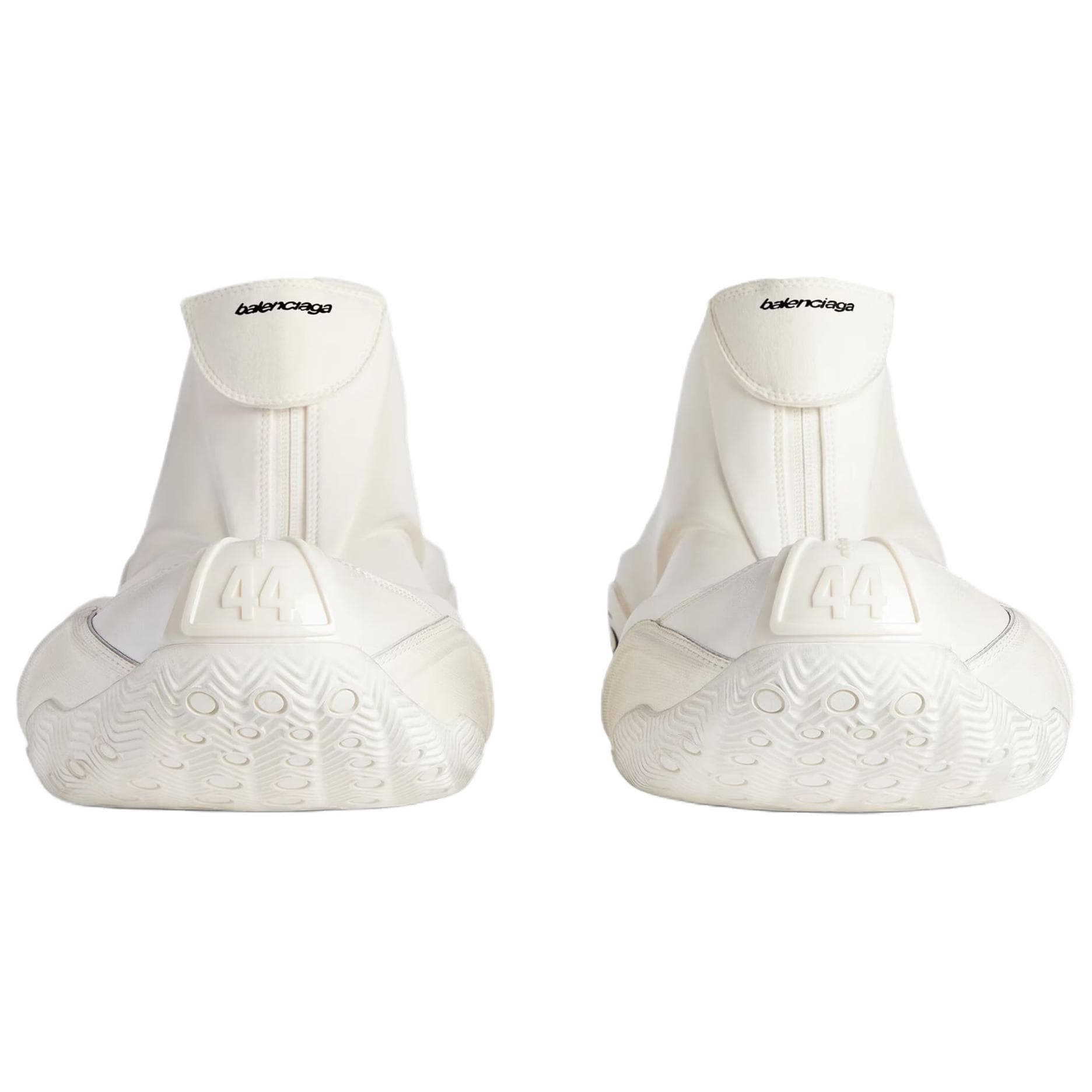 Кроссовки Balenciaga Basketball Mid White - изображение 5