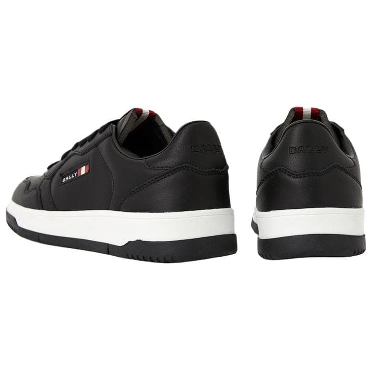 Кроссовки BALLY JAREN Коровья кожа Низкий топ Повседневная обувь Мужская Черный - изображение 5