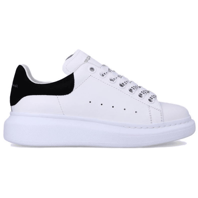 Кроссовки Alexander McQueen Fashion Sneakers White Black - изображение 2