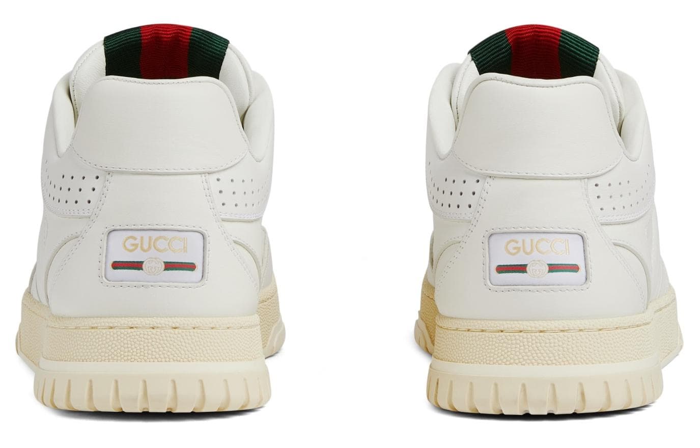Кроссовки Gucci Re-Web Low White Green Red - изображение 4
