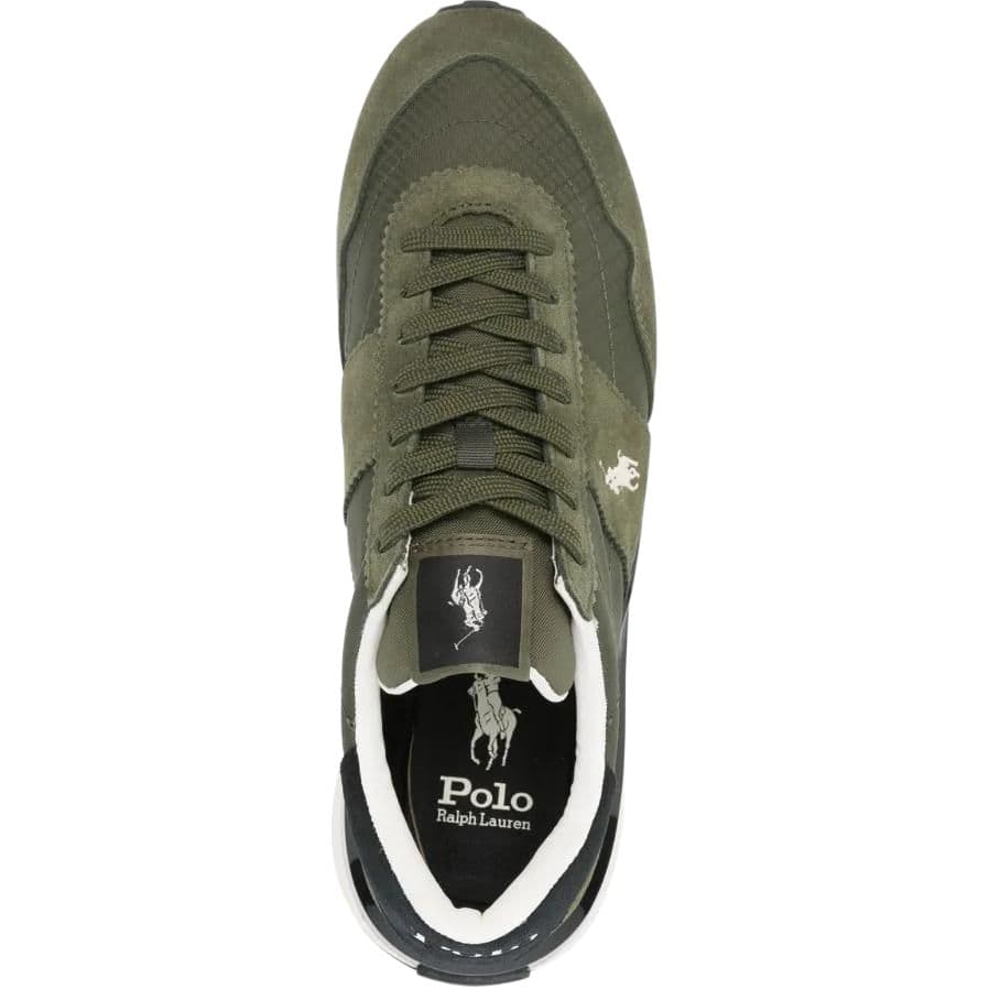 Кроссовки Polo Ralph Lauren Train 89 Low Top Повседневная Обувь Унисекс Зеленая - изображение 5