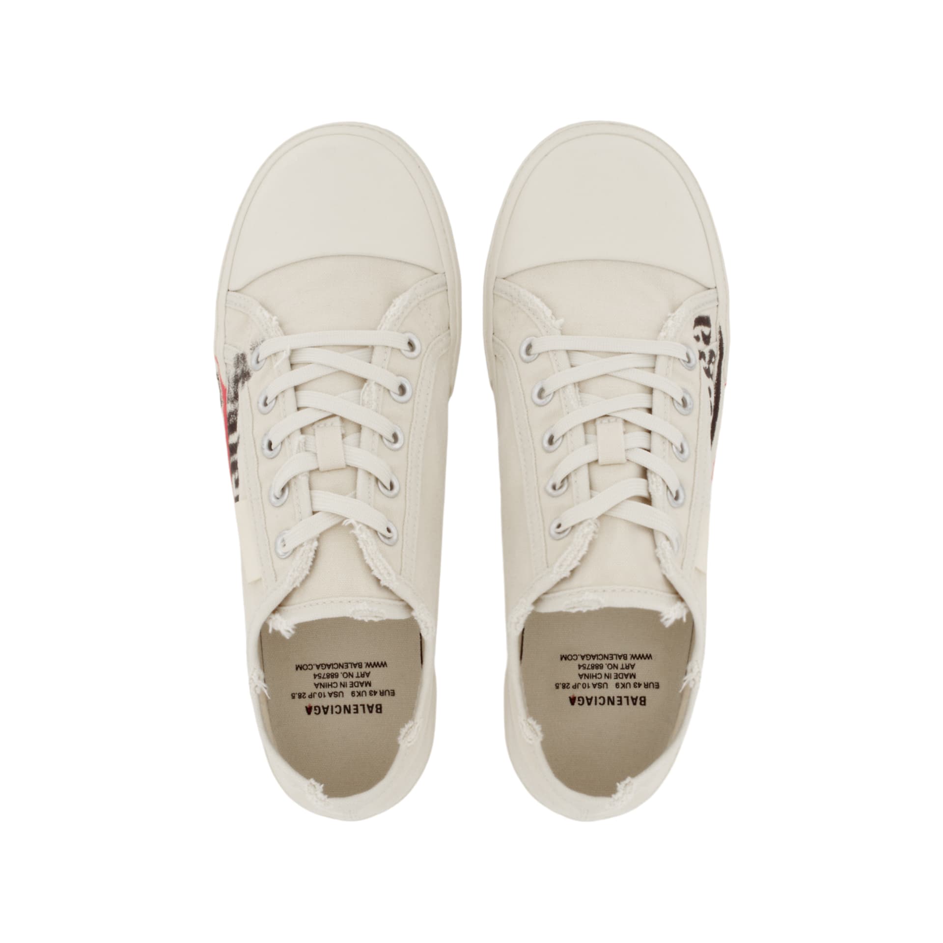 Кеды Balenciaga Paris Beige - изображение 4